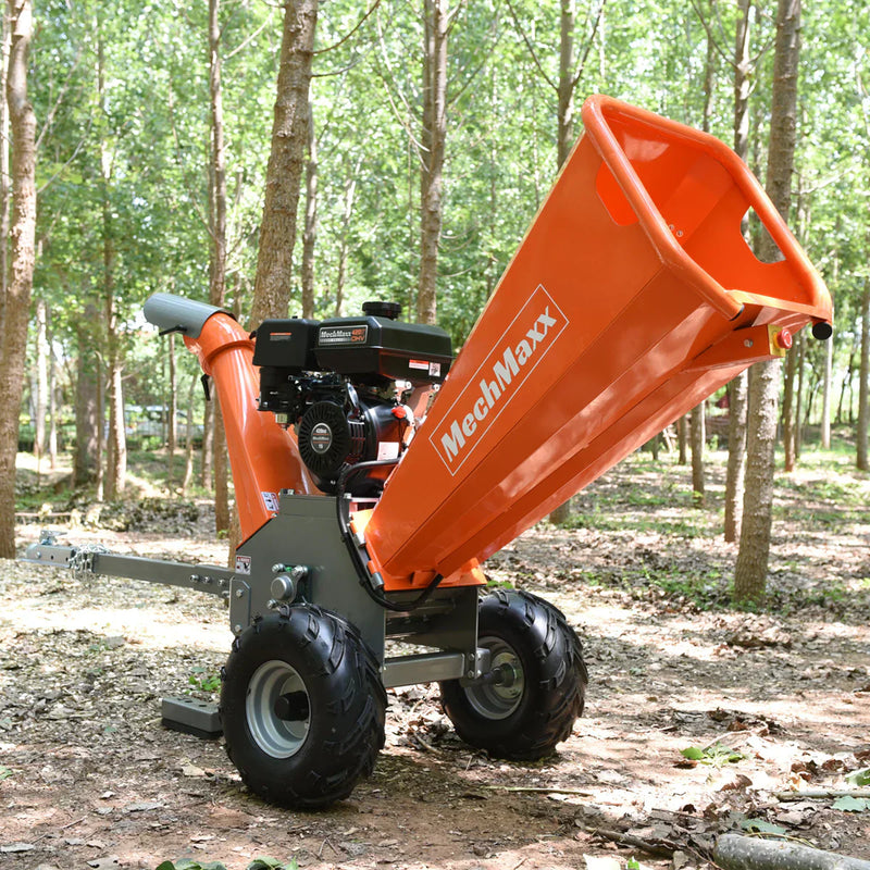 5 inch Wood Chipper, 420cc 15hp Rato Gasoline Engine Powered Wood Chipper; Model GS1500