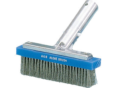 A & B Brush AB5000 6.25-Inch Straight Algae Swimming Pool Brush