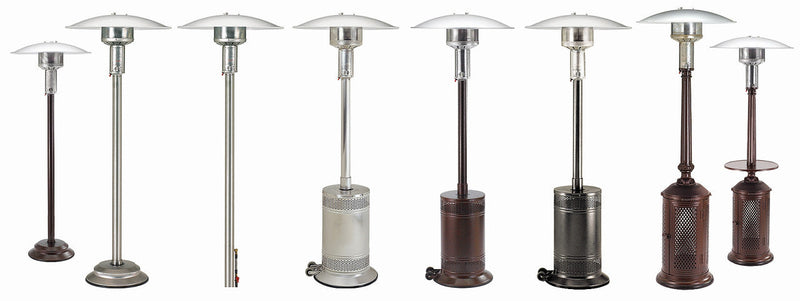 Patio Comfort Jet/Silver Vein Propane Patio Heater (with push button ignition)  - PC02J