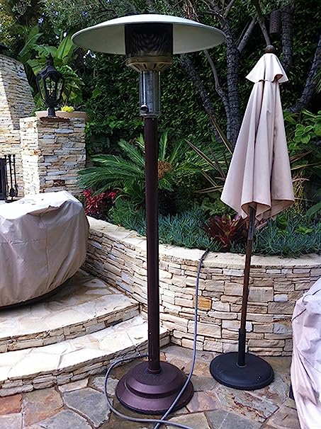 Patio Comfort Antique Bronze Natural Gas Portable Patio Heater (with push buttong ignition)  - NPC05 AB