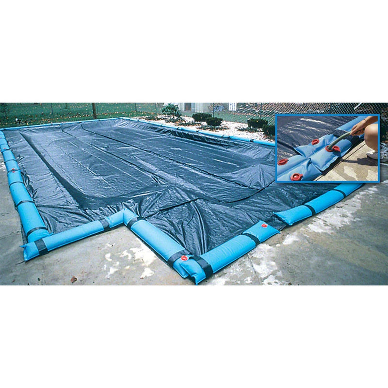 GLI 12 x 24-Feet Solid Winter In Ground Swimming Pool Cover | 45-1224RE-CLA-5-BX