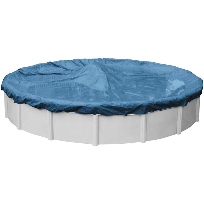 GLI 15-Foot Round Classic Solid  Above Ground Swimming Pool Cover With 3-Foot Overlap | 45-0015RD-CLA-3-BX