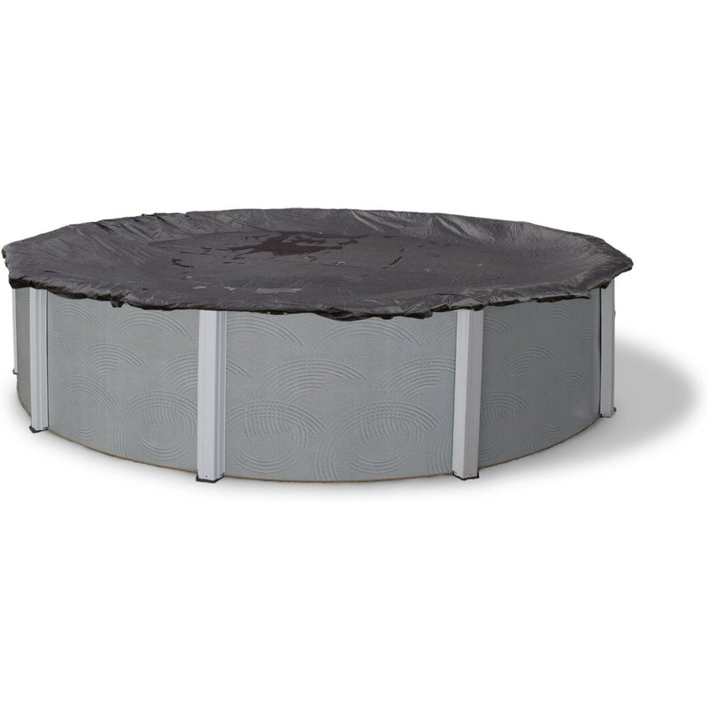 GLI 24-Foot Round Mesh Above Ground Swimming Pool Cover | 45-0024RD-ESM-3-BX