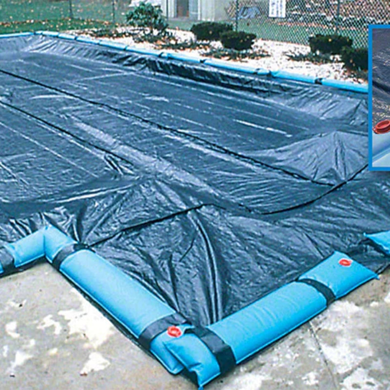 GLI 24 x 44-Feet Rectangle Classic Winter In Ground Swimming Pool Cover | 45-2444RE-CLA-5-BX