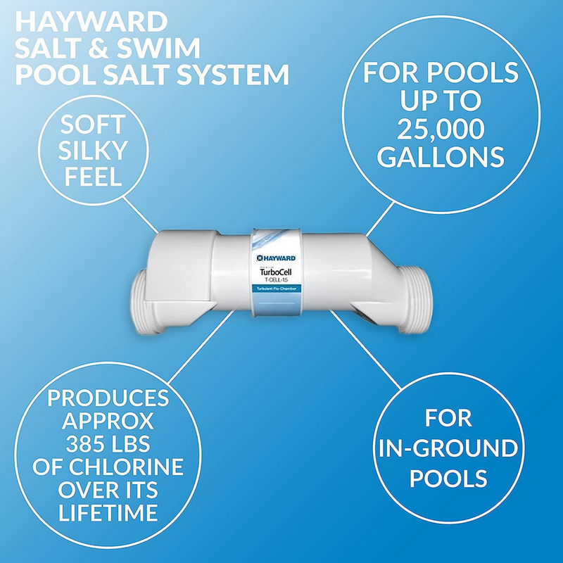 Hayward T-CELL-9 (25,000 Gal. Cell) Pool Salt System | W3T-CELL-9