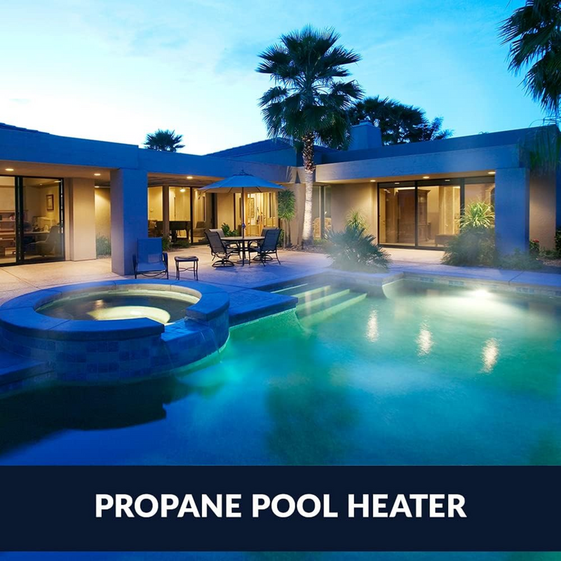 Hayward Universal H-Series Propane Gas 250,000 BTU Low NOx Pool Heater | W3H250FDP