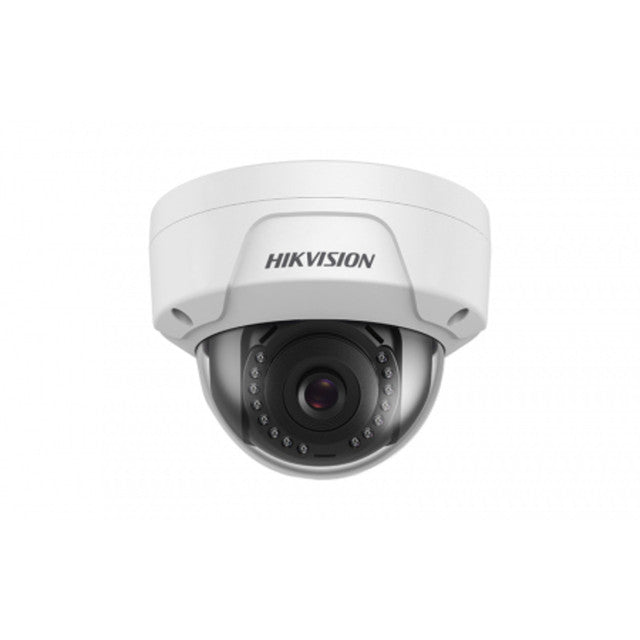 Hikvision Value Express Series 4MP Outdoor IR Dome IP Camera, 4mm Fixed Lens, White | ECI-D14F4 (4MM)