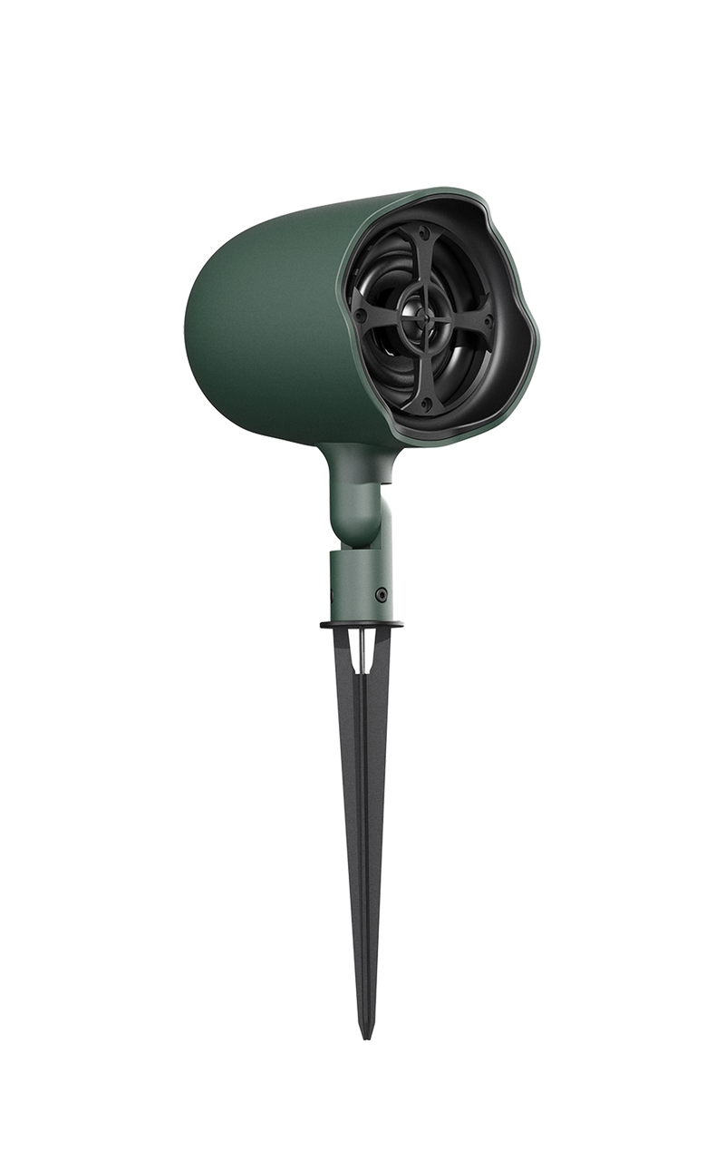 JBL Professional 3" Coaxial Ground-Stake Landscape Loudspeaker, Green | JF-JBLGSF3GN