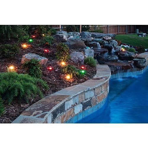 Jasco Pro Series Wi-Fi LED Mini Landscape Lights, 6-Pucks | 66871