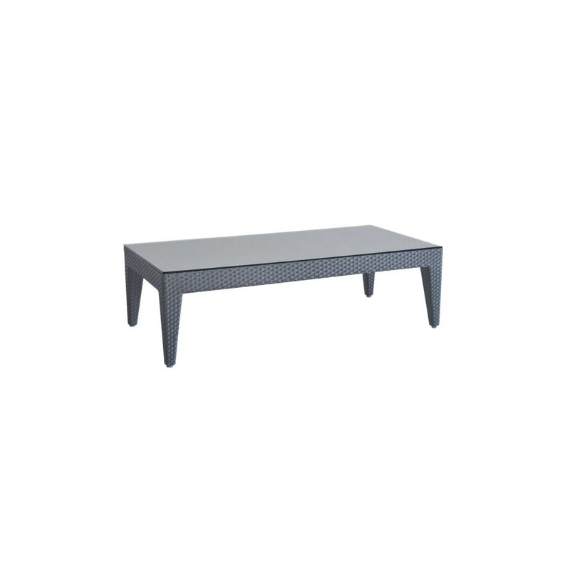 Panama Jack Onyx Collection Rectangular Coffee Table 47 x 24 x 14 | PJO-1901-BLK-RC