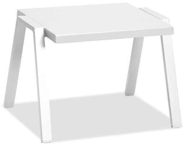 Panama Jack Mykonos Collection End Table 22 x 18 x 16 | PJO-2401-WHT-ET