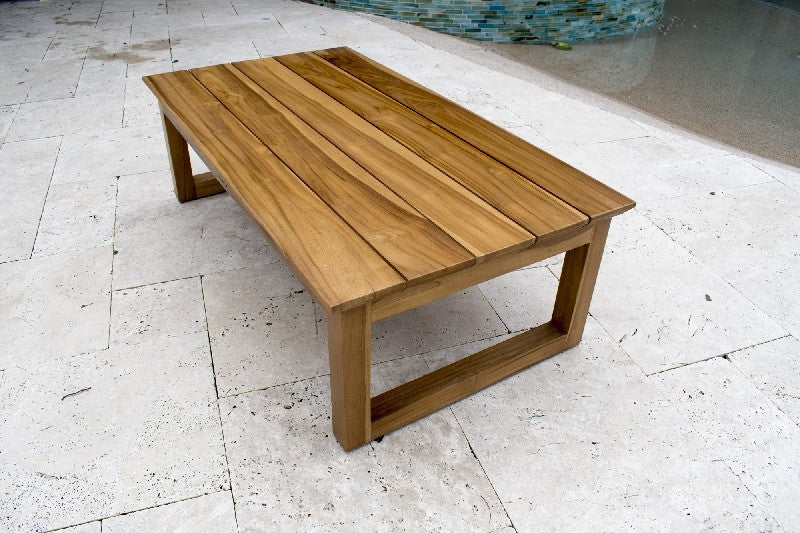 Panama Jack Bali Teak Collection Coffee Table 43 x 28 x 13.5 | PJO-3601-NAT-CT