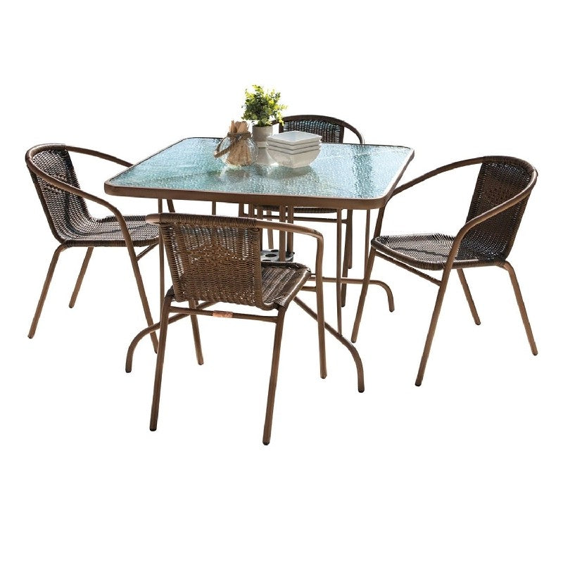 Panama Jack Café Collection 5 Piece Dining Set | PJO-9001-ESP-5DA