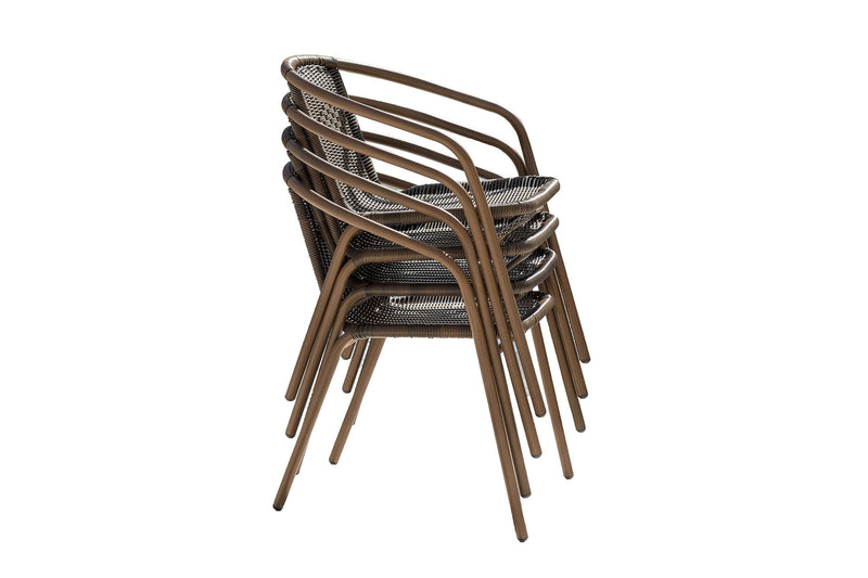 Panama Jack Café Collection Stackable Armchair | PJO-9001-ESP-AC