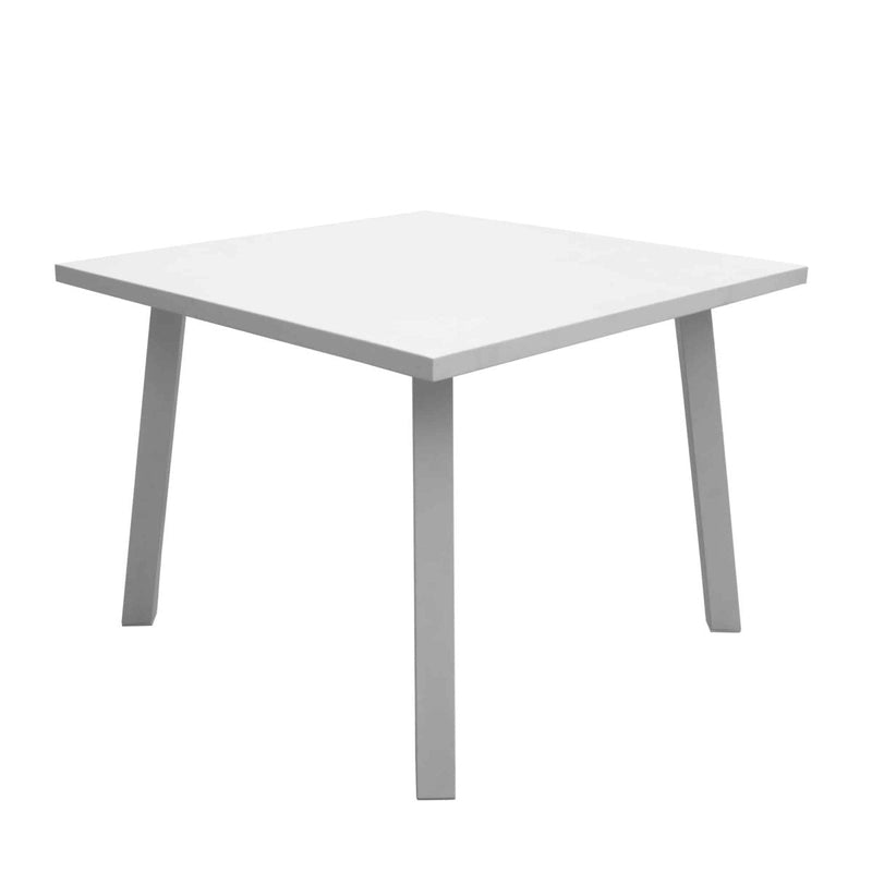 Panama Jack Mykonos Collection 39" Square Table KD 39 x 39 x 29 | PJO-2401-WHT-SQ