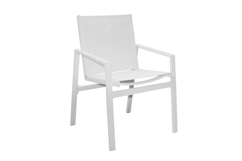 Panama Jack Mykonos Collection 5 Piece Side Chair Dining Set | PJO-2401-WHT-5DA