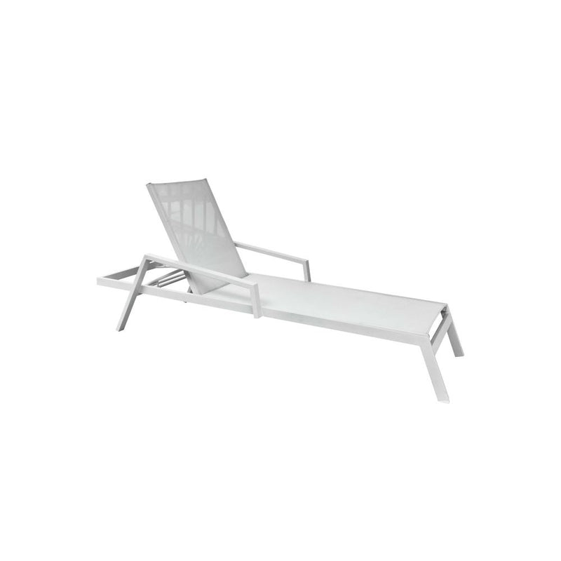 Panama Jack Mykonos Collection Sling Chaise Lounger | PJO-2401-WHT-CL