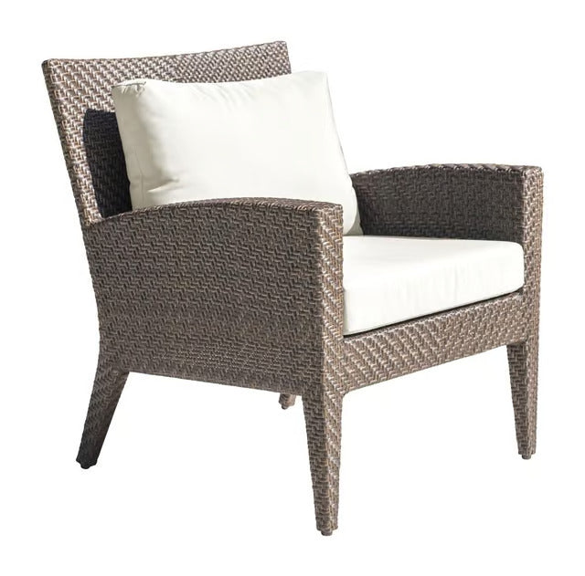 Panama Jack Oasis Collection 4 Piece Seating Set with Outdoor Off-White Fabric | PJO-2201-JBP-4PL