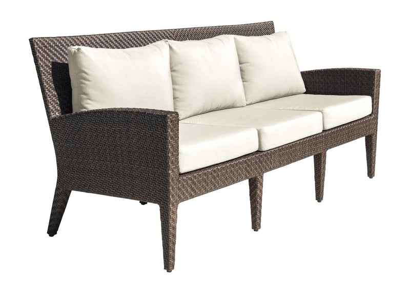 Panama Jack Oasis Collection Loveseat with Outdoor Off-White Fabric | PJO-2201-JBP-LS