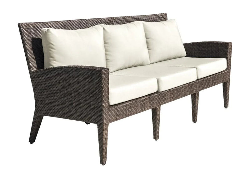 Panama Jack Oasis Collection Sofa with Outdoor Off-White Fabric | PJO-2201-JBP-S