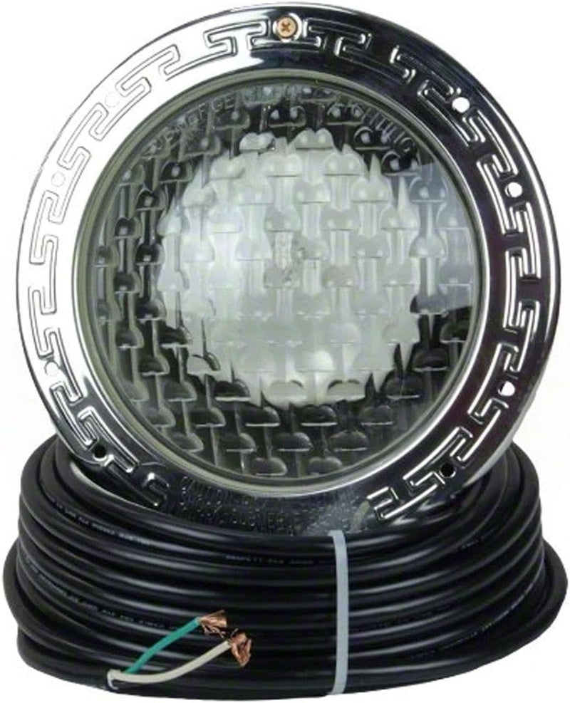 Pentair Amerlite Pool Light for Inground Pools with Stainless Steel Facering | 300W 120V 100' Cord | EC-602126