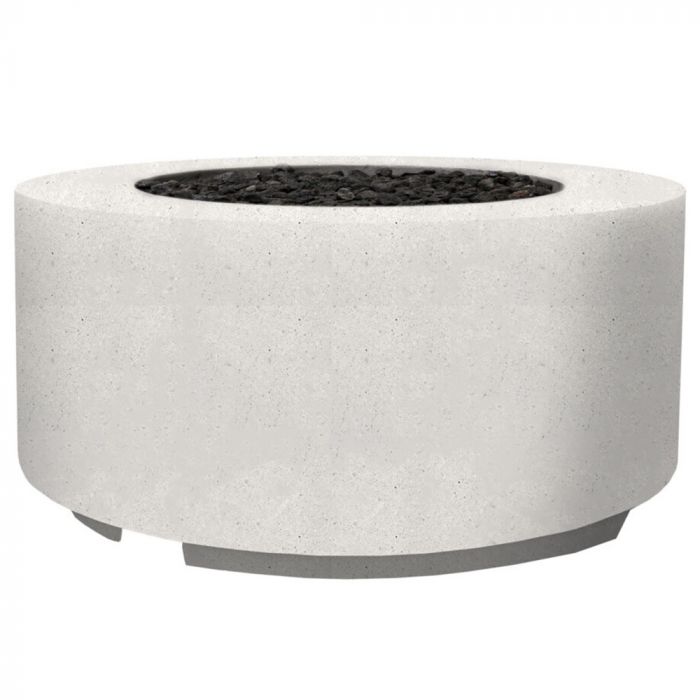 Prism Hardscapes Cilindro 36-Inch Concrete Round Outdoor Fire Pit Bowl