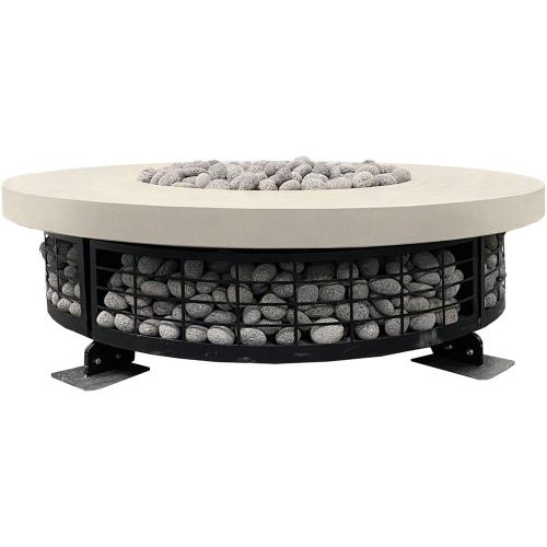 Prism Hardscapes Fuego 54-Inch Concrete - Gas Fire Pit