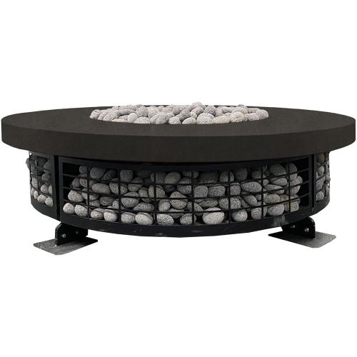 Prism Hardscapes Fuego 54-Inch Concrete - Gas Fire Pit