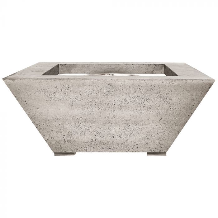 Prism Hardscapes Lombard 40-Inch Concrete Square Fit Pit Table Table