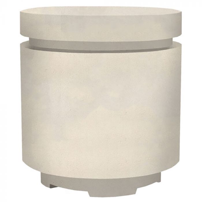 Prism Hardscapes MOD 20-Inch Concrete Round Propane Tank Enclosure