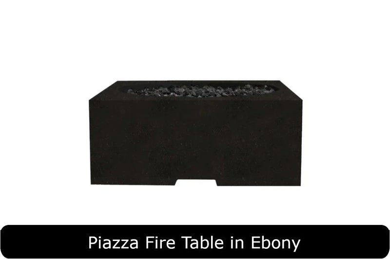 Prism Hardscapes Piazza 39-Inch Concrete Square Outdoor Fire Pit Table