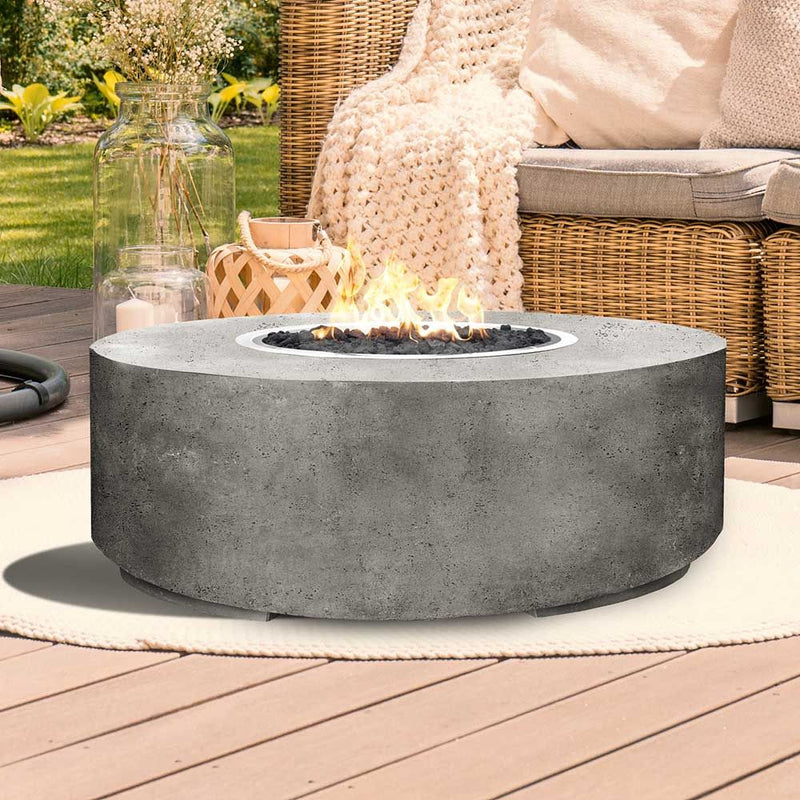 Prism Hardscapes Rotondo 48-Inch Concrete Round Fit Pit Bowl