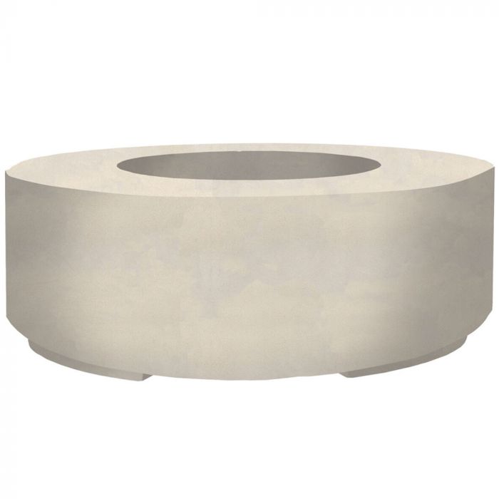 Prism Hardscapes Rotondo 80-Inch Concrete Round Outdoor Fire Pit Bowl