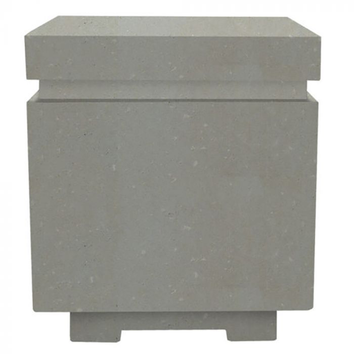 Prism Hardscapes TAV 20-Inch Concrete Square Propane Tank Enclosure