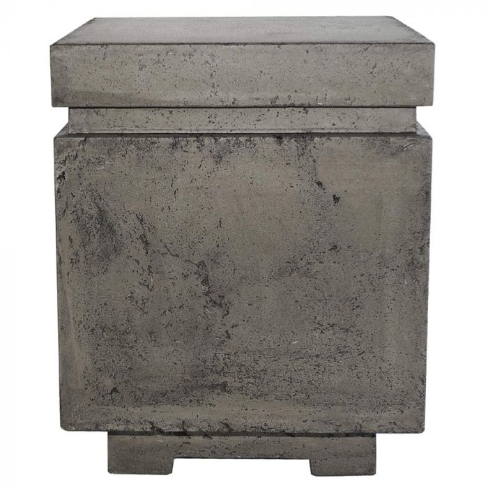 Prism Hardscapes TAV 20-Inch Concrete Square Propane Tank Enclosure