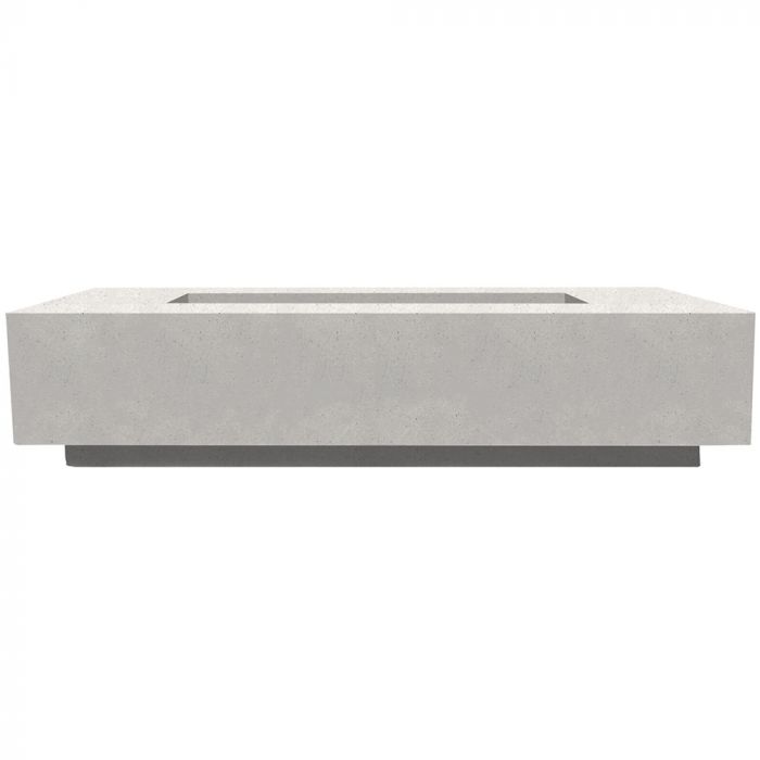 Prism Hardscapes Tavola 72-Inch Concrete Rectangular Outdoor Fire Pit Table