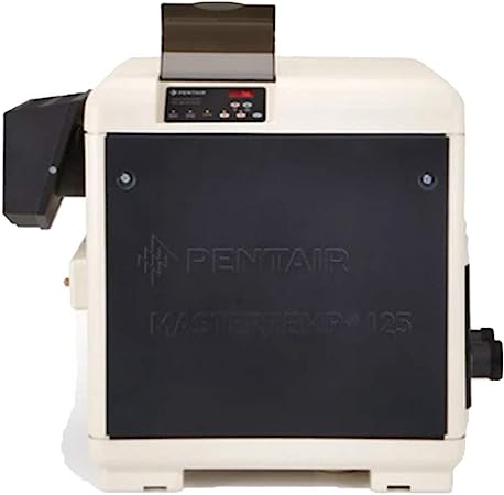 Pentair MasterTemp 125 Low NOx Pool Heater - Electronic Ignition - Propane Gas with Electrical Plug-In Cord - 125,000 BTU - EC-462025