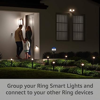 Ring Smart Lighting Solar Floodlight, Wireless, Outdoor, Black | B07YP9VVMM