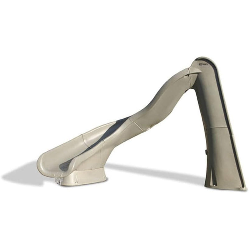 SR Smith TurboTwister Swimming Pool Slide | Left Curve | Sandstone | 688-209-58223