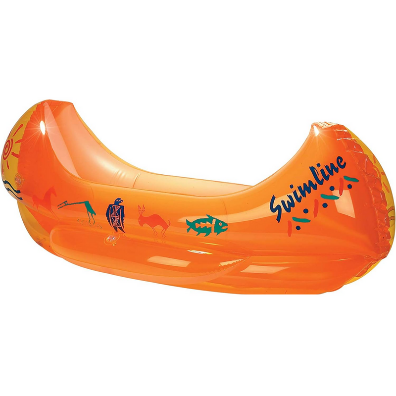 Swimline Hydrotools Swimming Pool Kids Inflatable Kiddy Canoe Toy Pool Float | SW9031