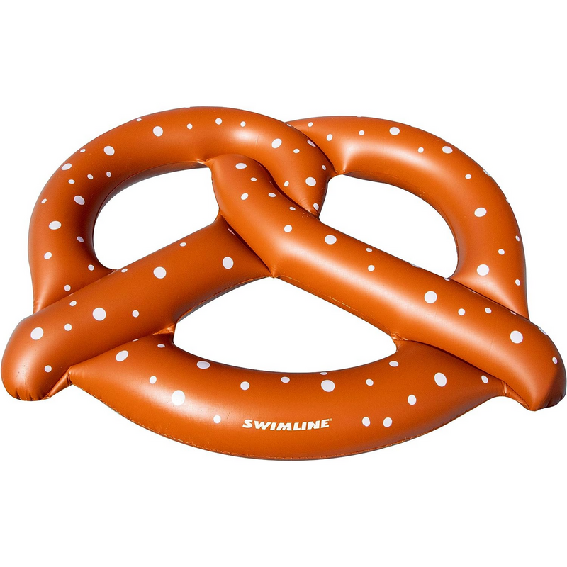 Swimline 3-Swim Giant Pretzel Inflatable Pool 64-Inch