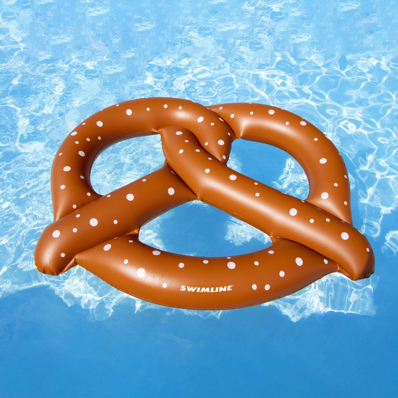 Swimline 3-Swim Giant Pretzel Inflatable Pool 64-Inch