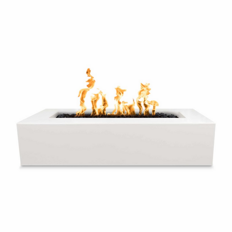 The Outdoor Plus 48" Rectangular Regal Outdoor Fire Pit - Copper - Match Lit - Natural Gas | OPT-RGLCPR48-NG