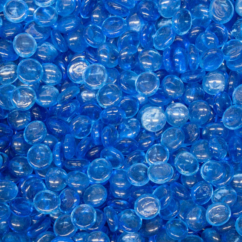 The Outdoor Plus, 25lb Cerulean Pebbles 3/4" | OPT-PBCER