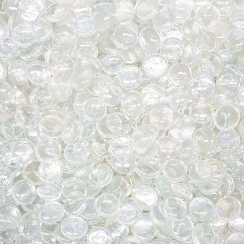 The Outdoor Plus, 25lb Clear Pebbles 3/4" | OPT-PBCLR